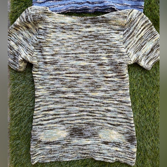2 for 1 Vintage Bette Paige 💙 and 💚 Knit Tops - Y2K - Picture 12 of 16